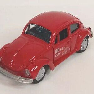Gama Mini Volkswagon Beetle 1302 Kafer 60 Jahre 1:43 Red Vintage West Germany